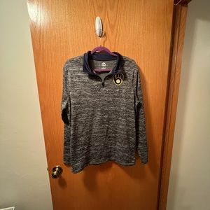 Milwaukee Brewers quarter zip sweatshirt